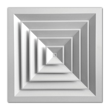 Anemostat 4 directii 450/595 int/ext pentru tavan casetat cod DIF0203 Anemostat 4 directii 450/595 int/ext pentru tavan casetat cod DIF0203