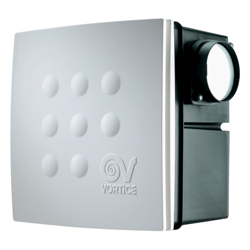 Ventilator centrifugal Vort Quadro Micro 100 I T incastrabil cu timer VORTICE