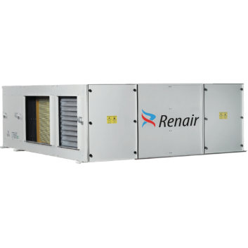 Recuperator de Caldura Comercial cu Pompa de Caldura Renair RHR AC 1000, Debit 1000 mc/h, Capacitate Racire 4.7 kW, Capacitate Incalzire 7.8 kW