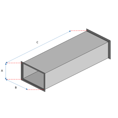 Tubulatura rectangulara
