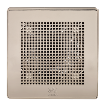 Ventilator axial de baie VORTICE GAMA LUX ORO GIALLO: Punto ME 100/4" LL Long-Life AUR GALBEN, Diametru 100mm, Debit 95 m3/h, 2240 RPM, 9W, IPX45 cod VOR-11306