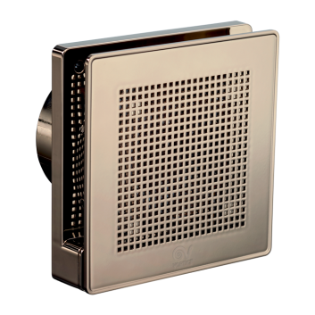 Ventilator axial de baie VORTICE GAMA LUX ORO GIALLO: Punto ME 100/4" LL Long-Life AUR GALBEN, Diametru 100mm, Debit 95 m3/h, 2240 RPM, 9W, IPX45 cod VOR-11306