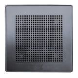 Ventilator axial de baie VORTICE GAMA LUX ORO NERO: Punto ME 100/4" LL Long-Life AUR NEGRU, Diametru 100mm, Debit 95 m3/h, 2240 RPM, 9W, IPX45 cod VOR-11308