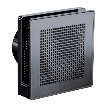 Ventilator axial de baie VORTICE GAMA LUX ORO NERO: Punto ME 100/4" LL Long-Life AUR NEGRU, Diametru 100mm, Debit 95 m3/h, 2240 RPM, 9W, IPX45 cod VOR-11308